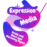 logotipo Expression Media 800x400